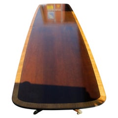 Used Monumental Kittinger Mahogany Triple Pedestal Conference Table, C1920