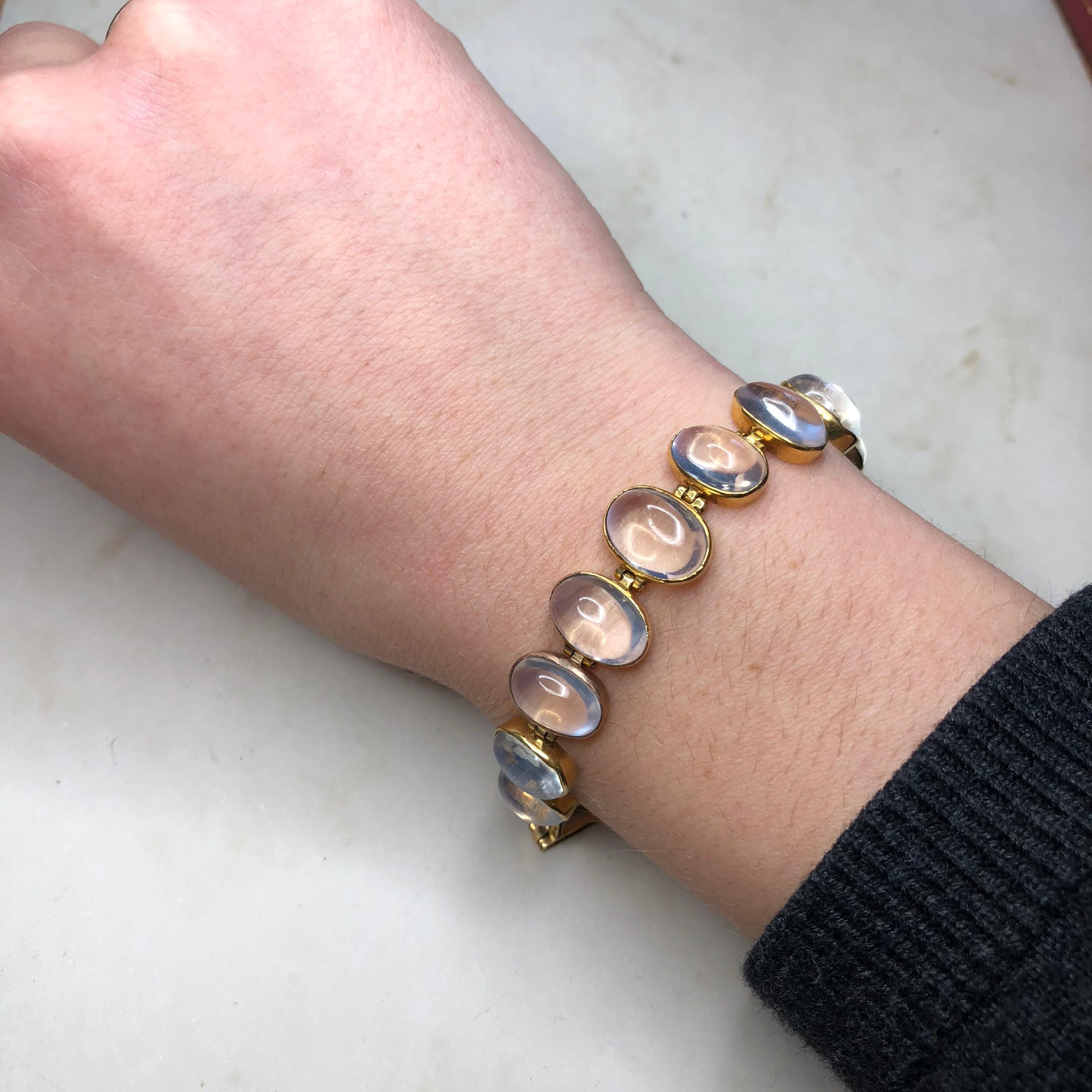 vintage moonstone bracelet