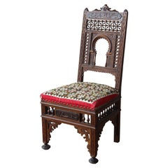 Antique Moorish Side Chair