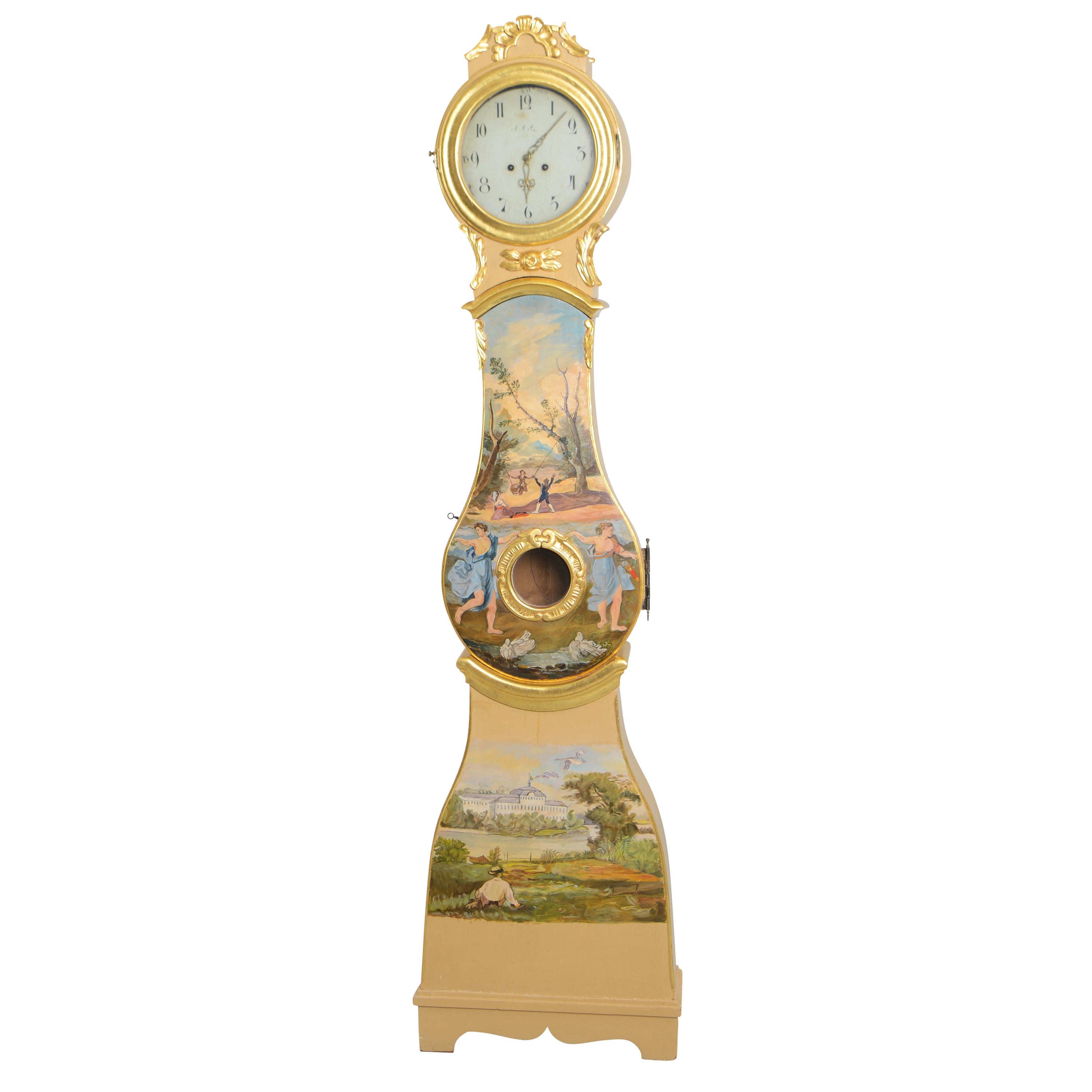 Antique Mora Clock 1849 For Sale