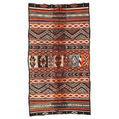 Antique Moroccan Berber Kilim Rug
