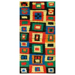 Tapis marocain ancien Boucherouitte