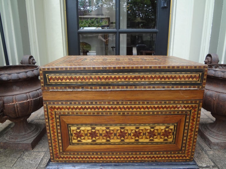 Antique Moroccan Coffer, Trunk or Box For Sale 5