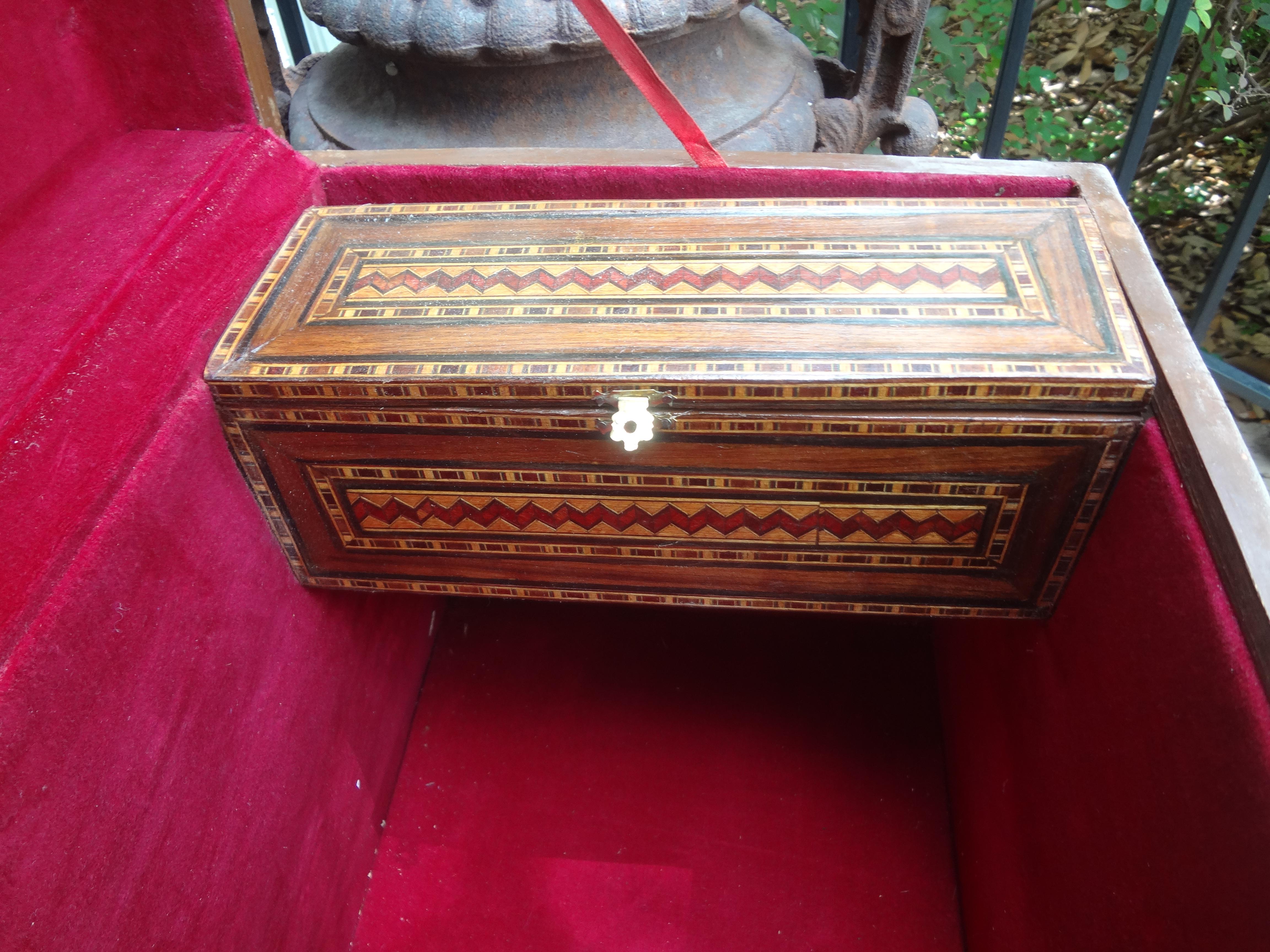 Antique Moroccan Coffer, Trunk or Box For Sale 2