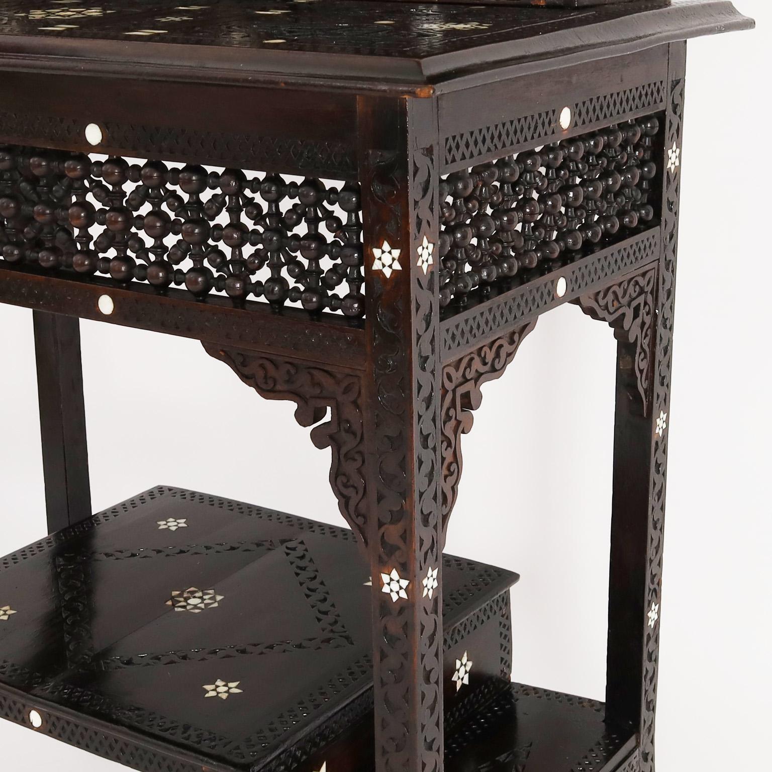 Antique Moroccan Desk or Escritoire For Sale 1