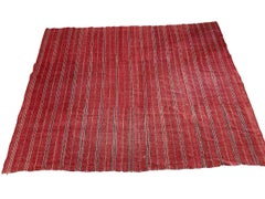 Antiker marokkanischer Kelim-Kelim-Teppich-Wandteppich, handgefertigt, 6x8 178cm x 226cm