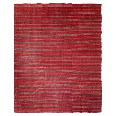 Tapis Kilim marocain ancien tapisserie faite à la main 6x8 178 cm x 226 cm