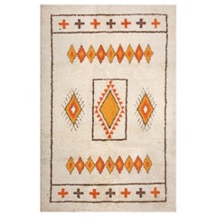 Vintage Moroccan North African Rug