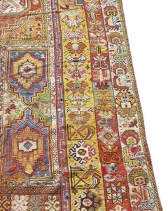 Antique Moroccan Rabat Long Rug, 19th Century