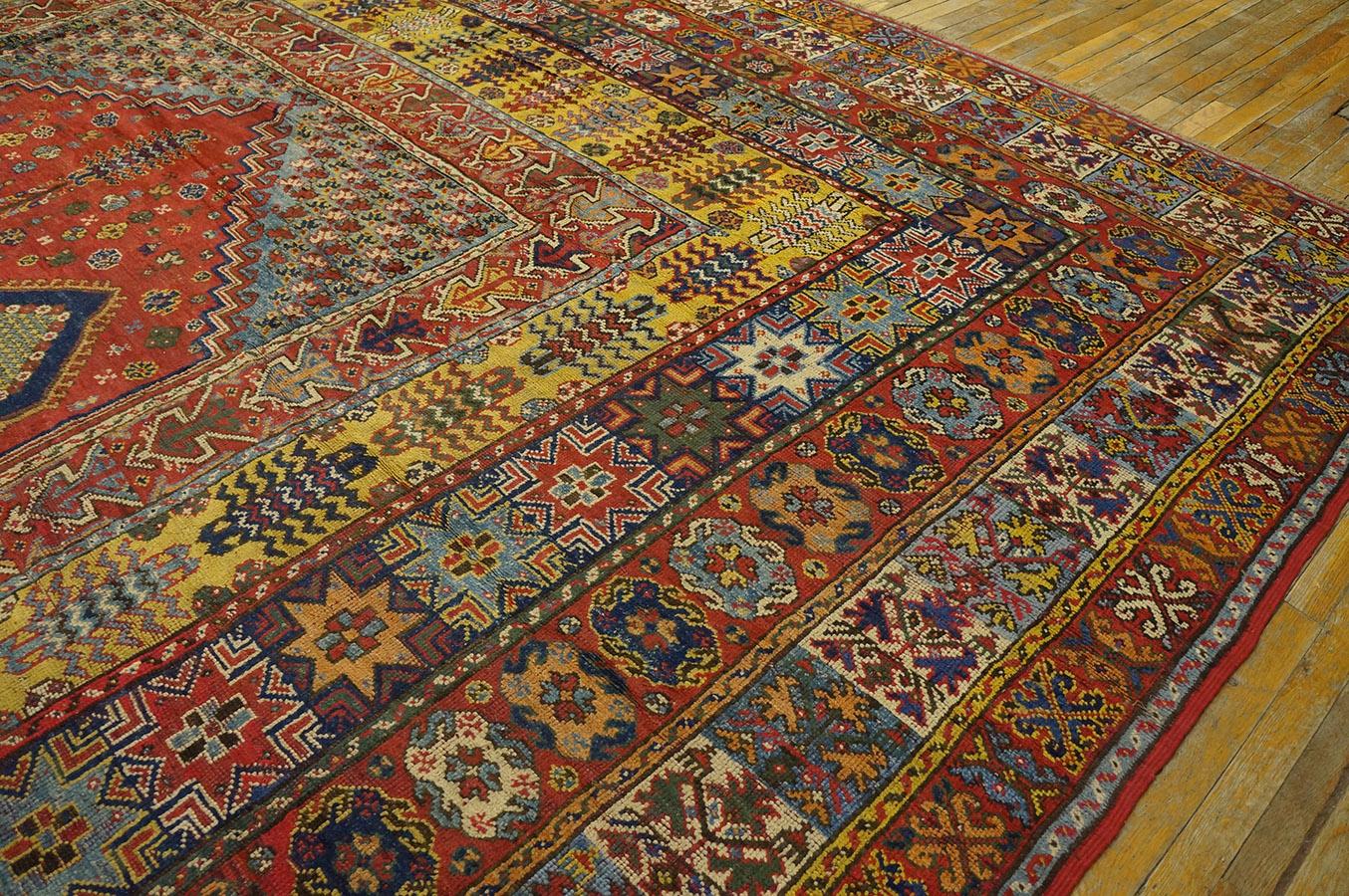 Marokkanischer Rabat-Teppich des späten 19. Jahrhunderts ( 14''10 x 20''8 - 452 x 630)  im Angebot 6