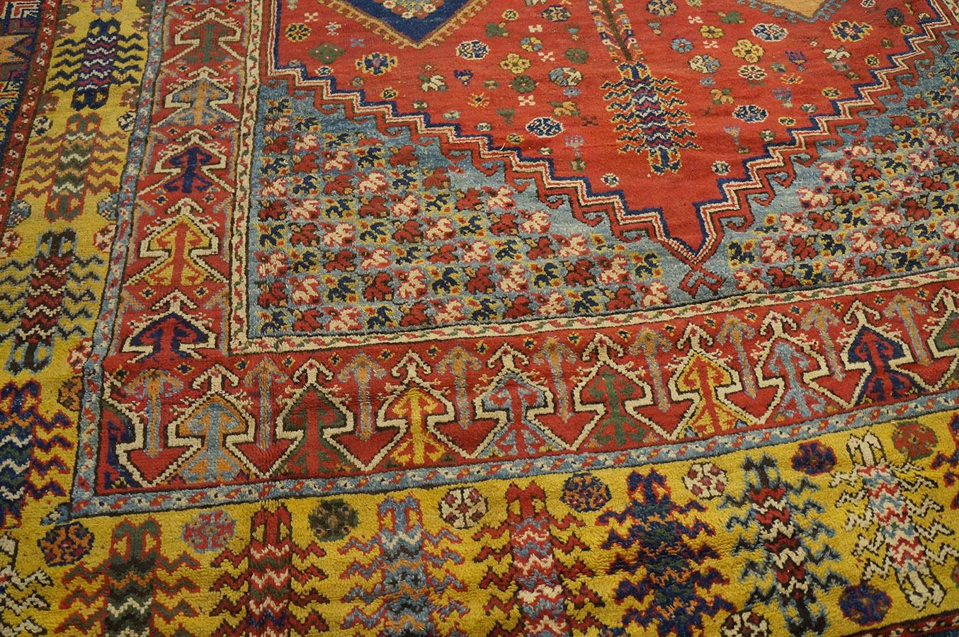 Marokkanischer Rabat-Teppich des späten 19. Jahrhunderts ( 14''10 x 20''8 - 452 x 630)  im Angebot 1