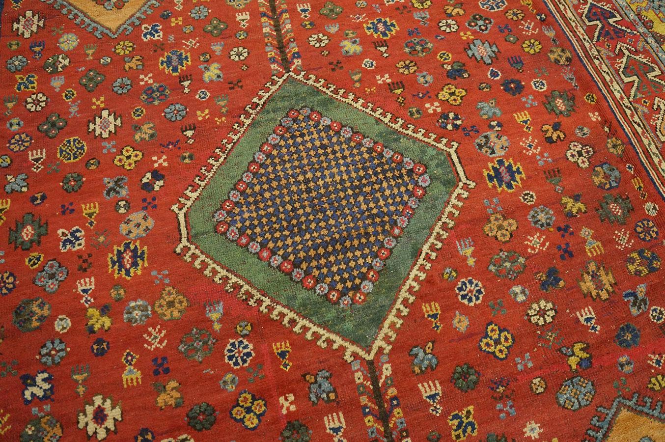 Marokkanischer Rabat-Teppich des späten 19. Jahrhunderts ( 14''10 x 20''8 - 452 x 630)  im Angebot 3