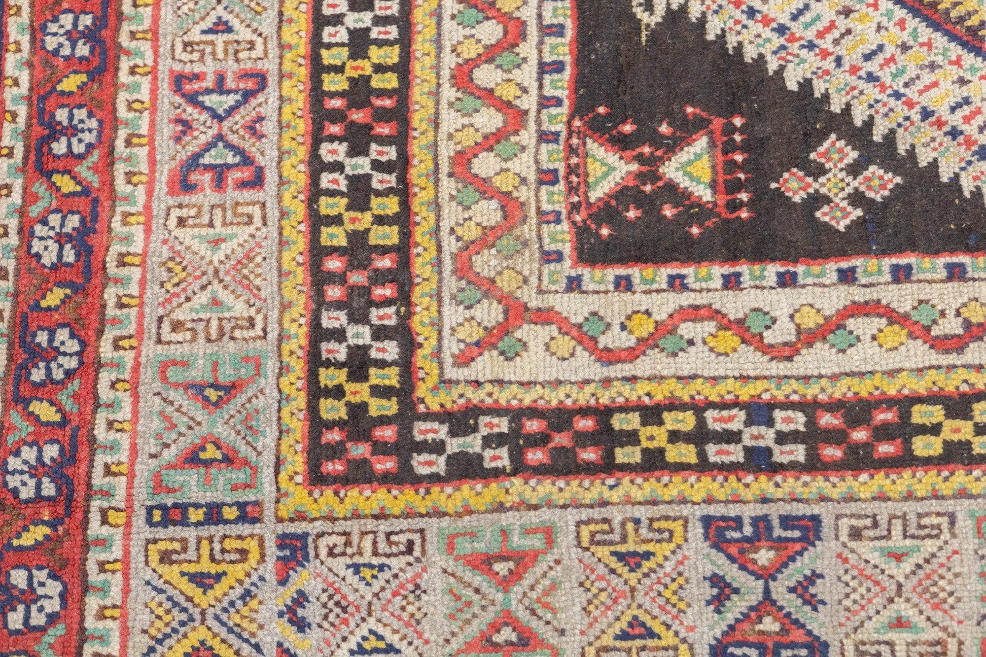Antique Moroccan Rug 6'9'' x 9'8'' For Sale 2