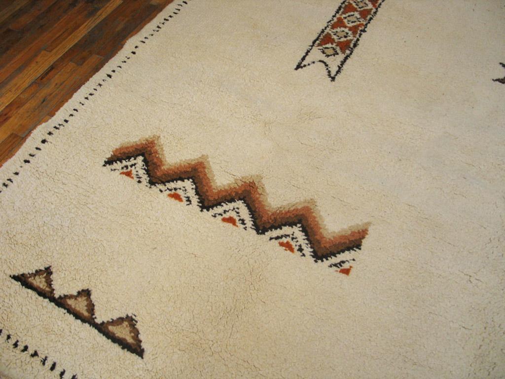 Mid 20th Century Moroccan Carpet ( 9' 10