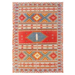 Antique Moroccan Rug - Late 19th Century
