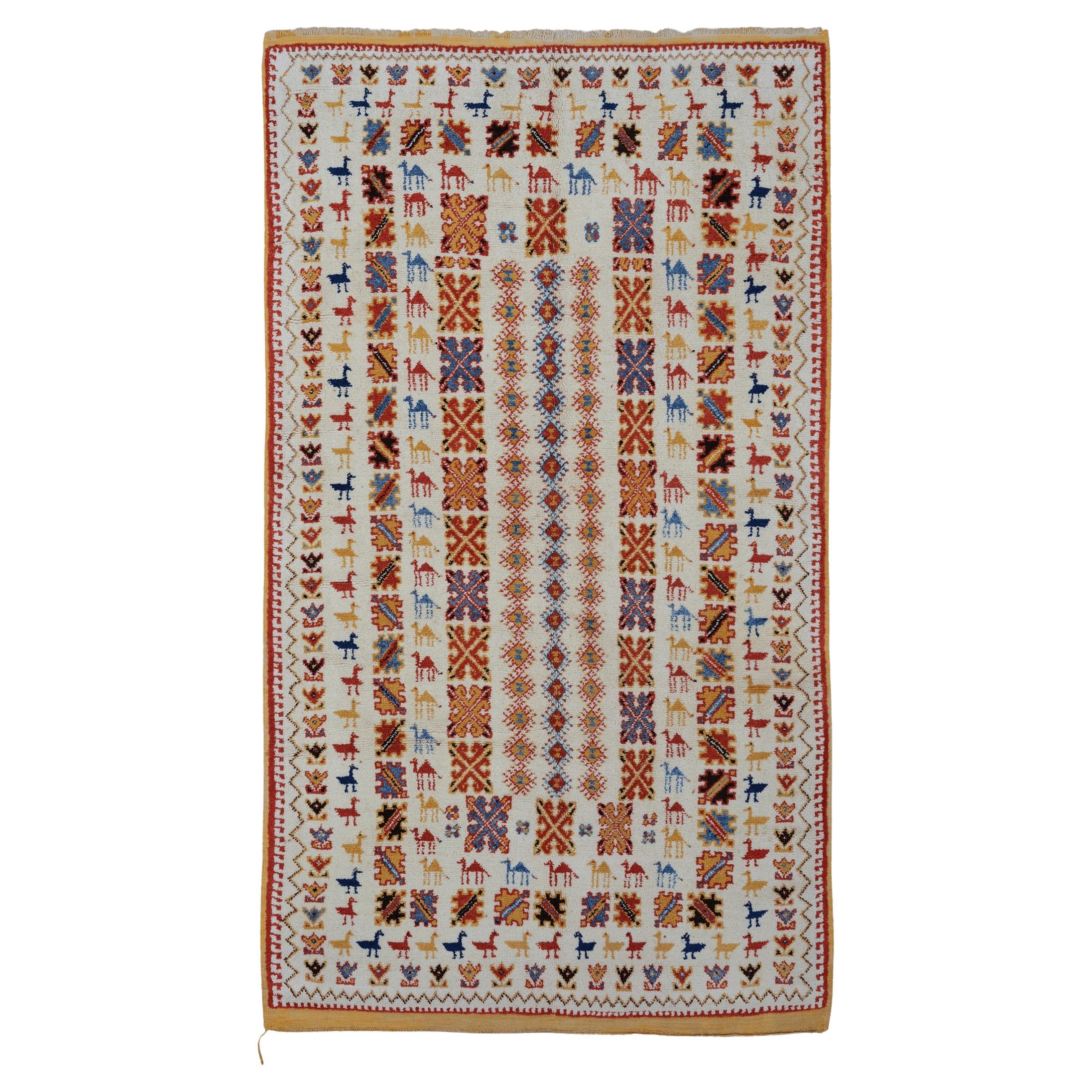 Tappeto marocchino antico - fine del XIX secolo