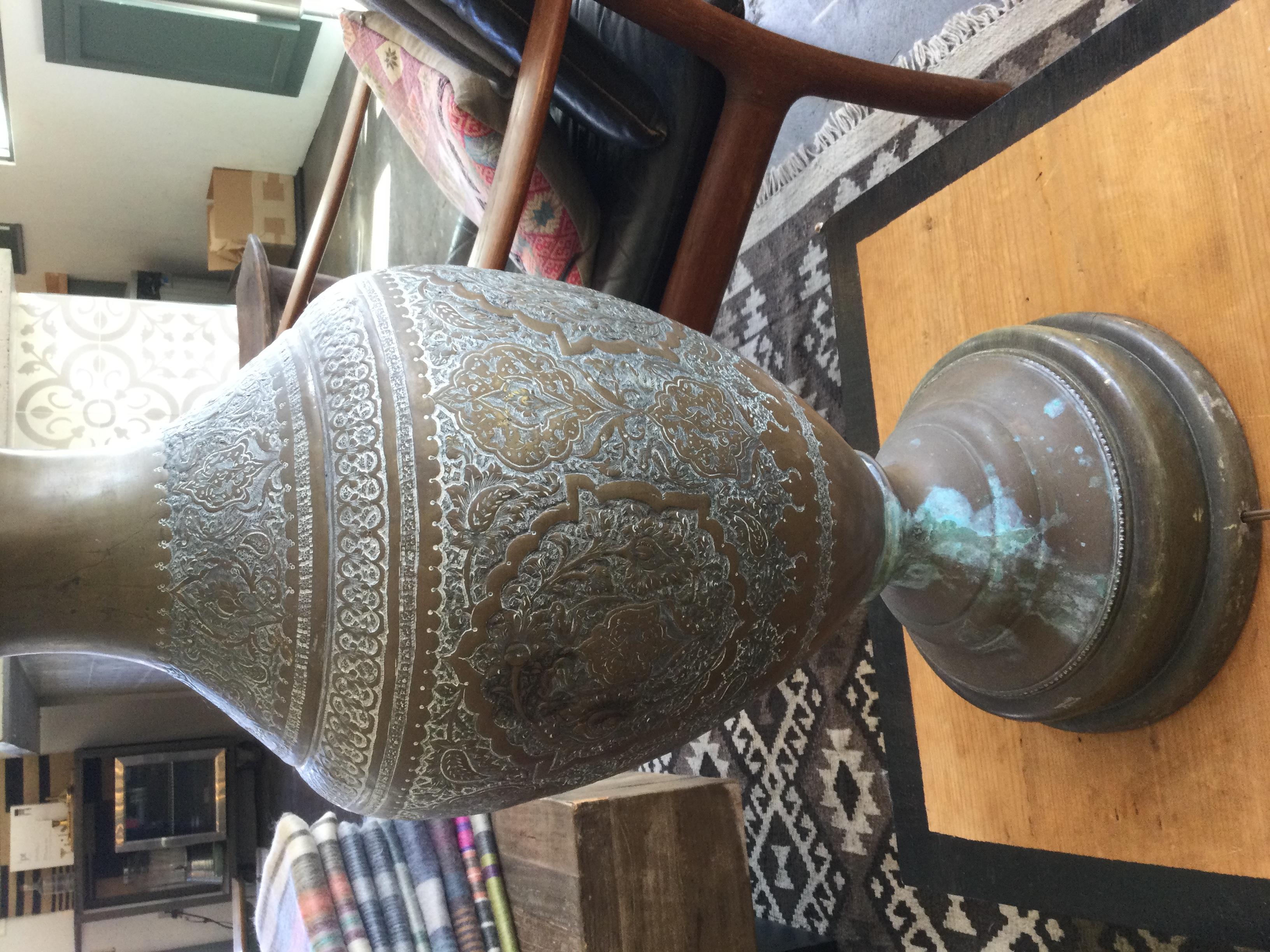 Moorish Antique Moroccan Table Lamps