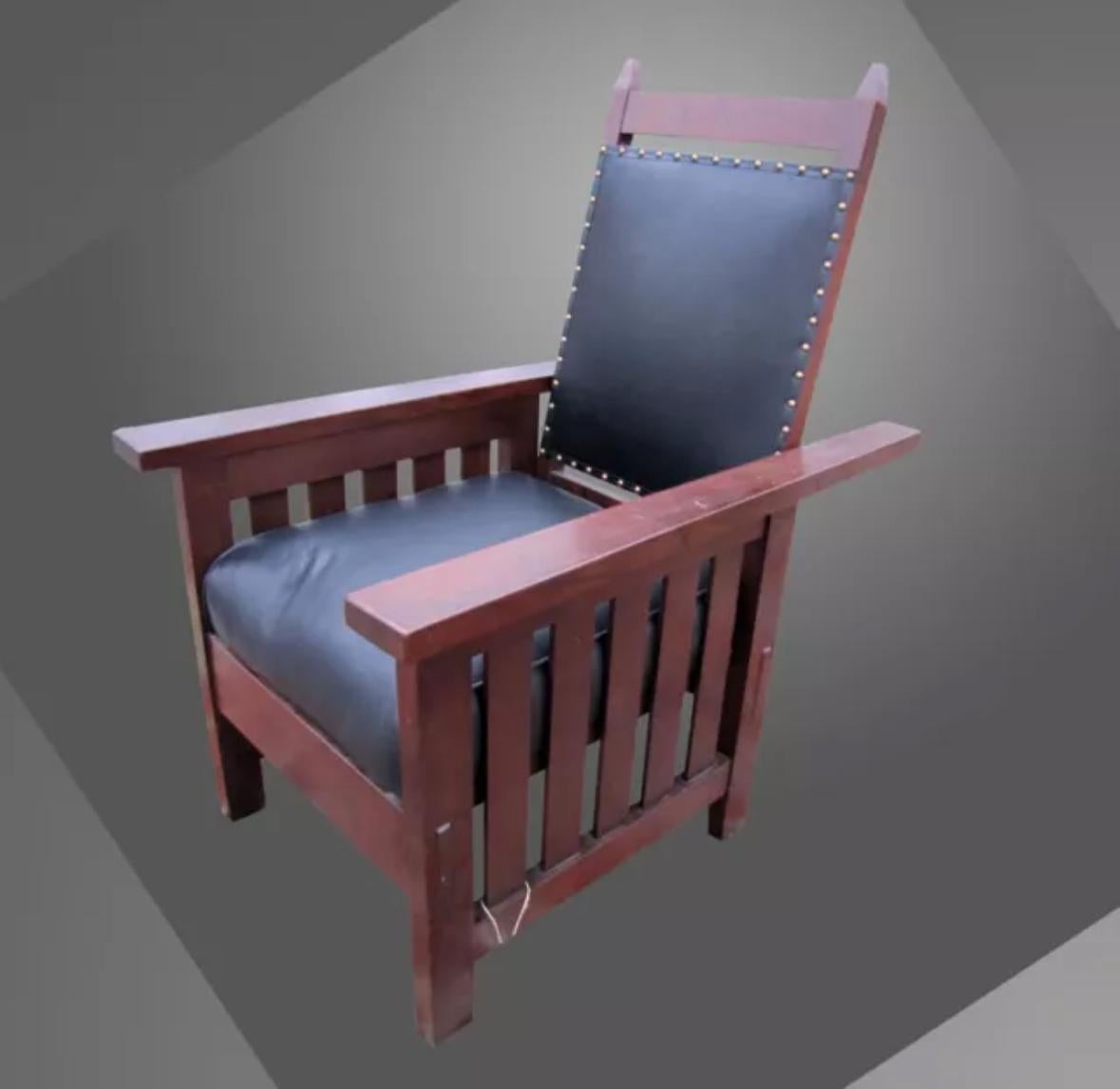 Silla Morris antigua c. principios de 1900. 