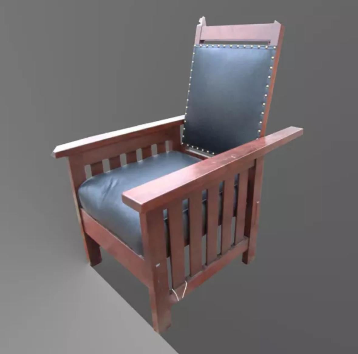 Silla Morris antigua c. principios de 1900. 