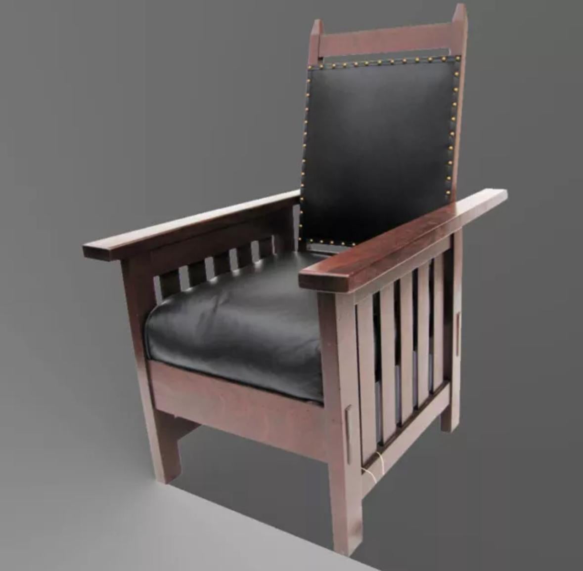 Silla Morris antigua c. principios de 1900. 