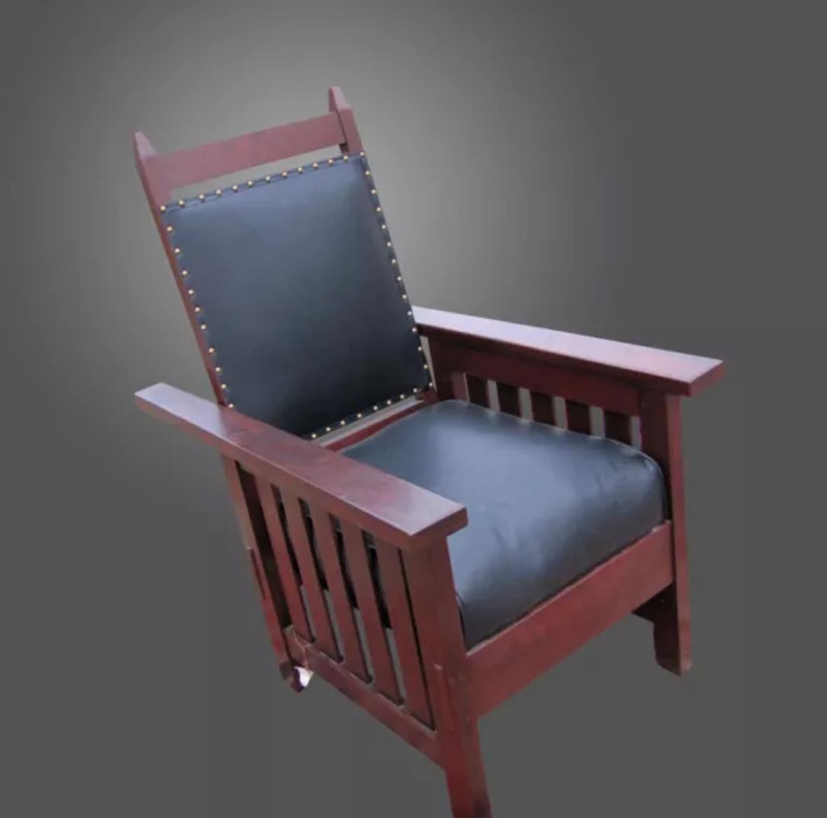 Silla Morris antigua c. principios de 1900. 
