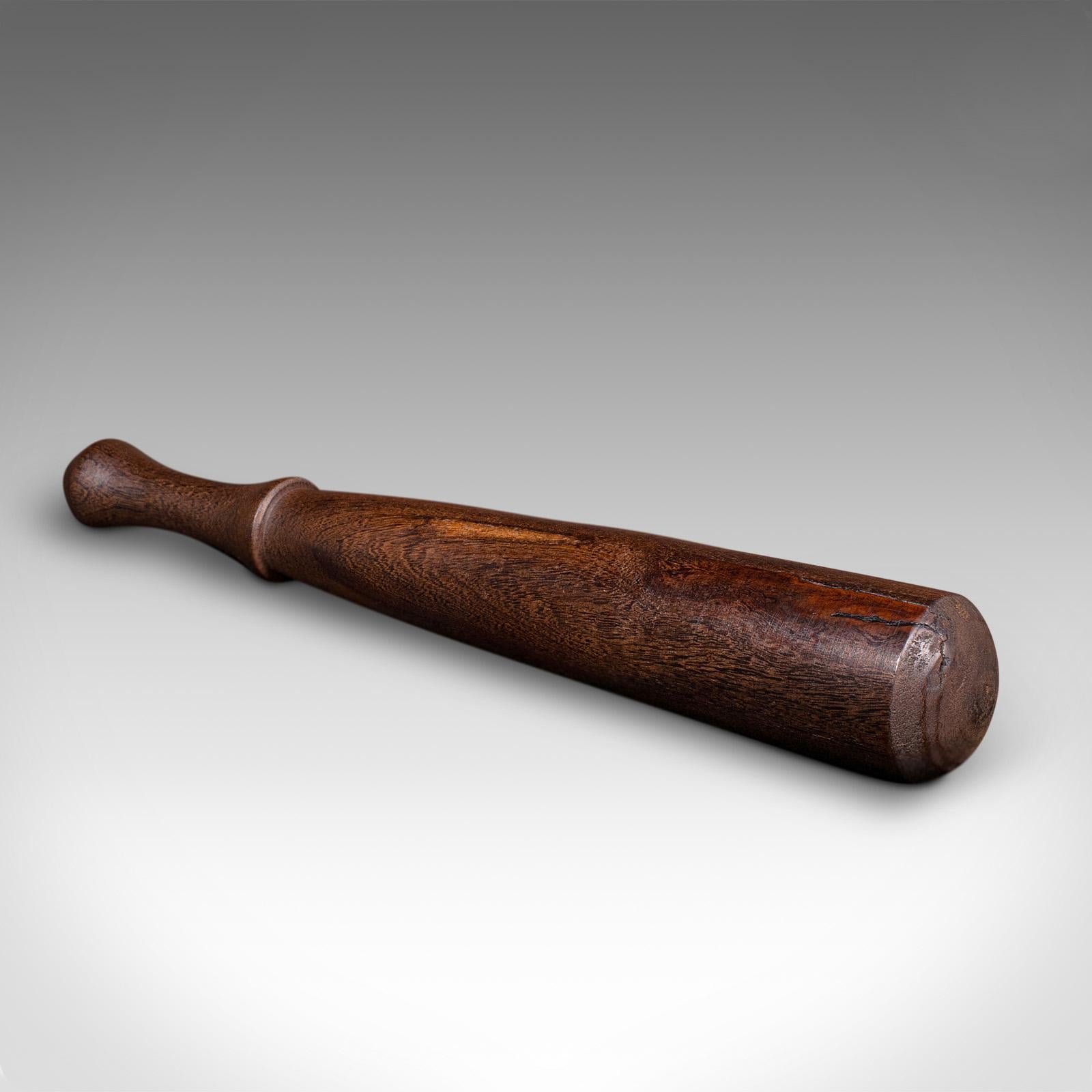 Mortero y maja antiguos, ingleses, nogal, boticario, utensilios de cocina, victorianos en venta 2