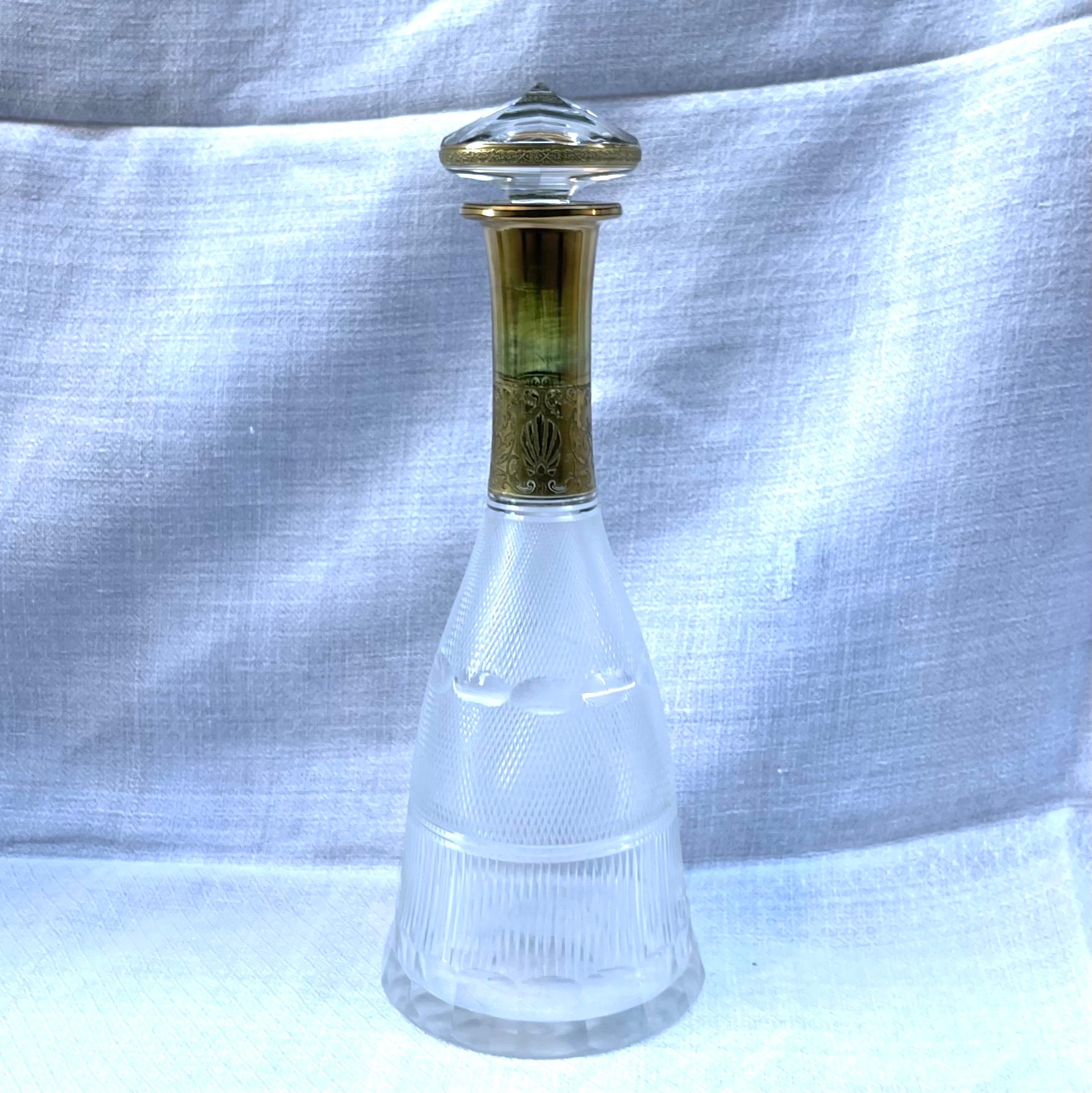 Art Déco Decanter e brocca d'acqua antichi di Moser in vendita