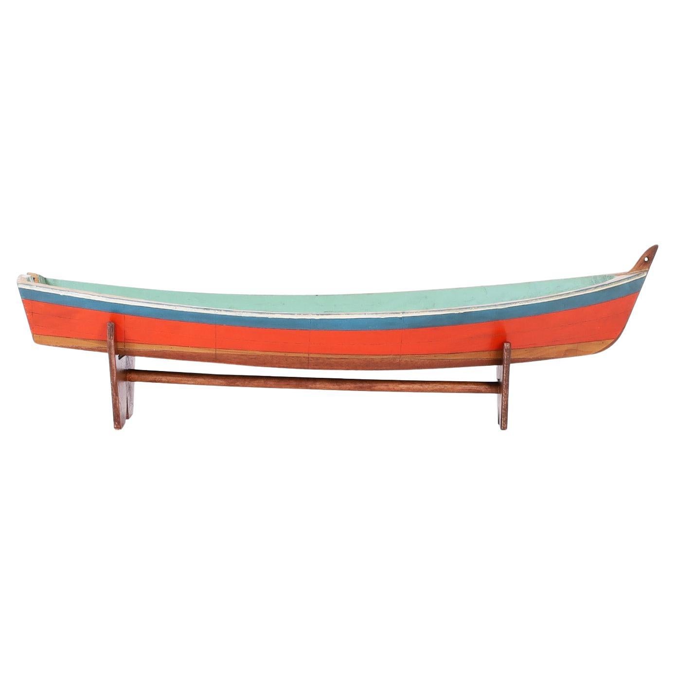 Antique Motor Boat Model