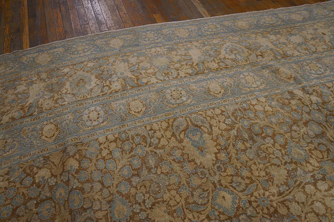 XIXe siècle 19e siècle N.E. Tapis persan à moules Khorassan ( 13'6