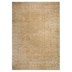 19e siècle N.E. Tapis persan à moules Khorassan ( 13'6" x 19'3" - 411 x 587 )