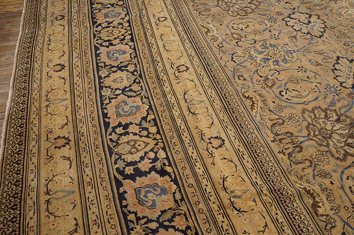 Late 19th Century N.E. Persian Khorasan Moud Carpet (20'3