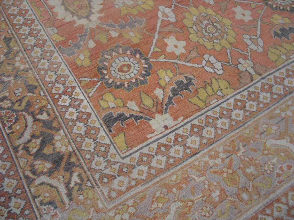 Persiano Fine del XIX secolo N.E. Khorassan Moud in persiano  Tappeto Gallery (8 x 15'8