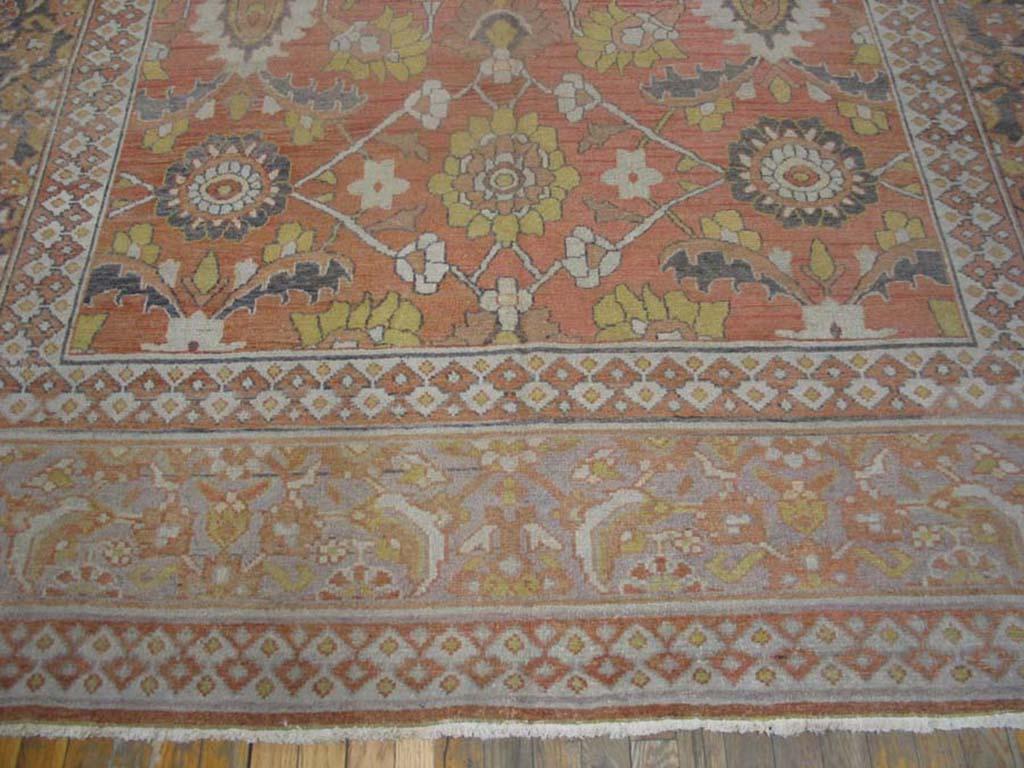 Annodato a mano Fine del XIX secolo N.E. Khorassan Moud in persiano  Tappeto Gallery (8 x 15'8