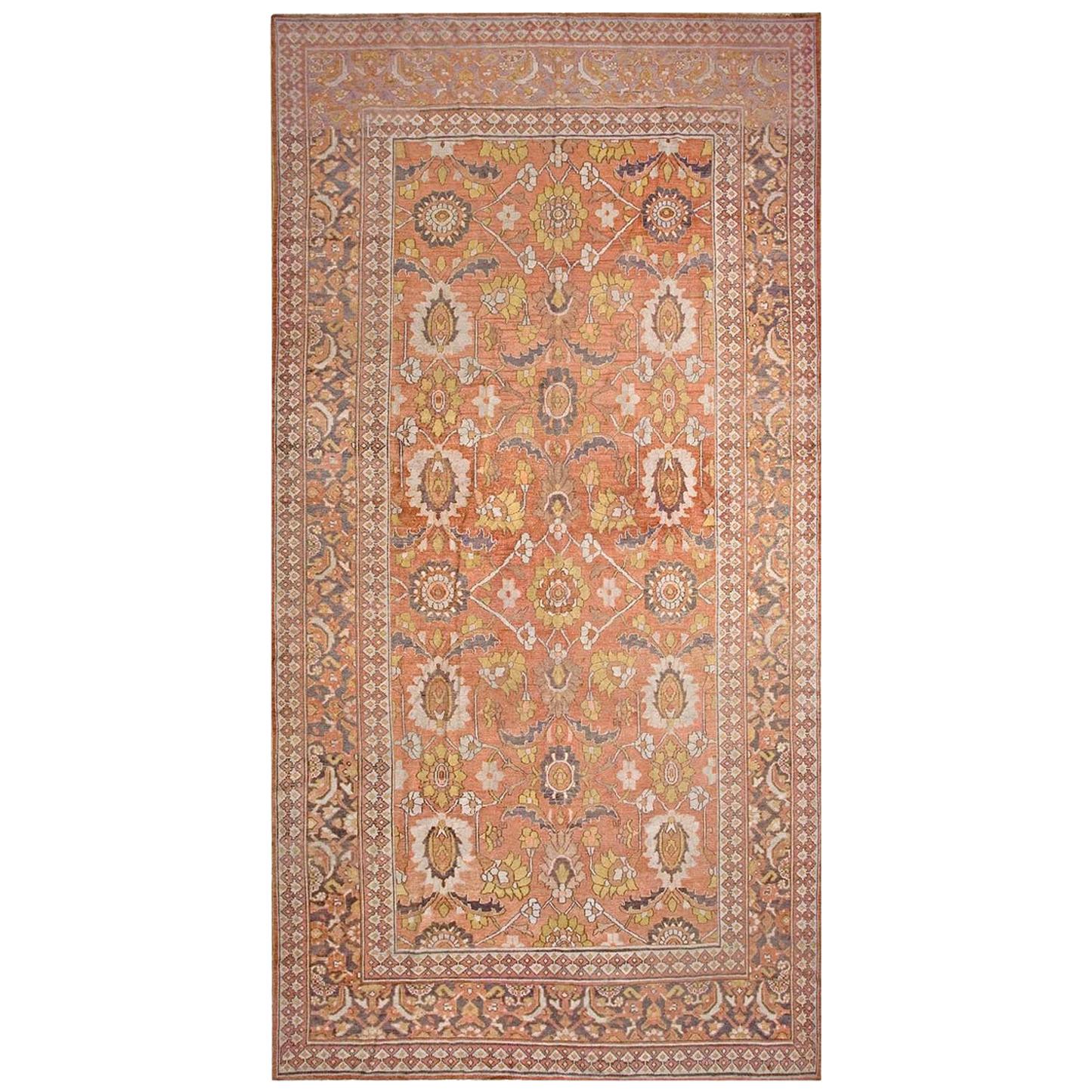 Ende 19. Jahrhundert N.E. Persischer Khorassan- Moud  Galerieteppich ( 8 x 15'8")