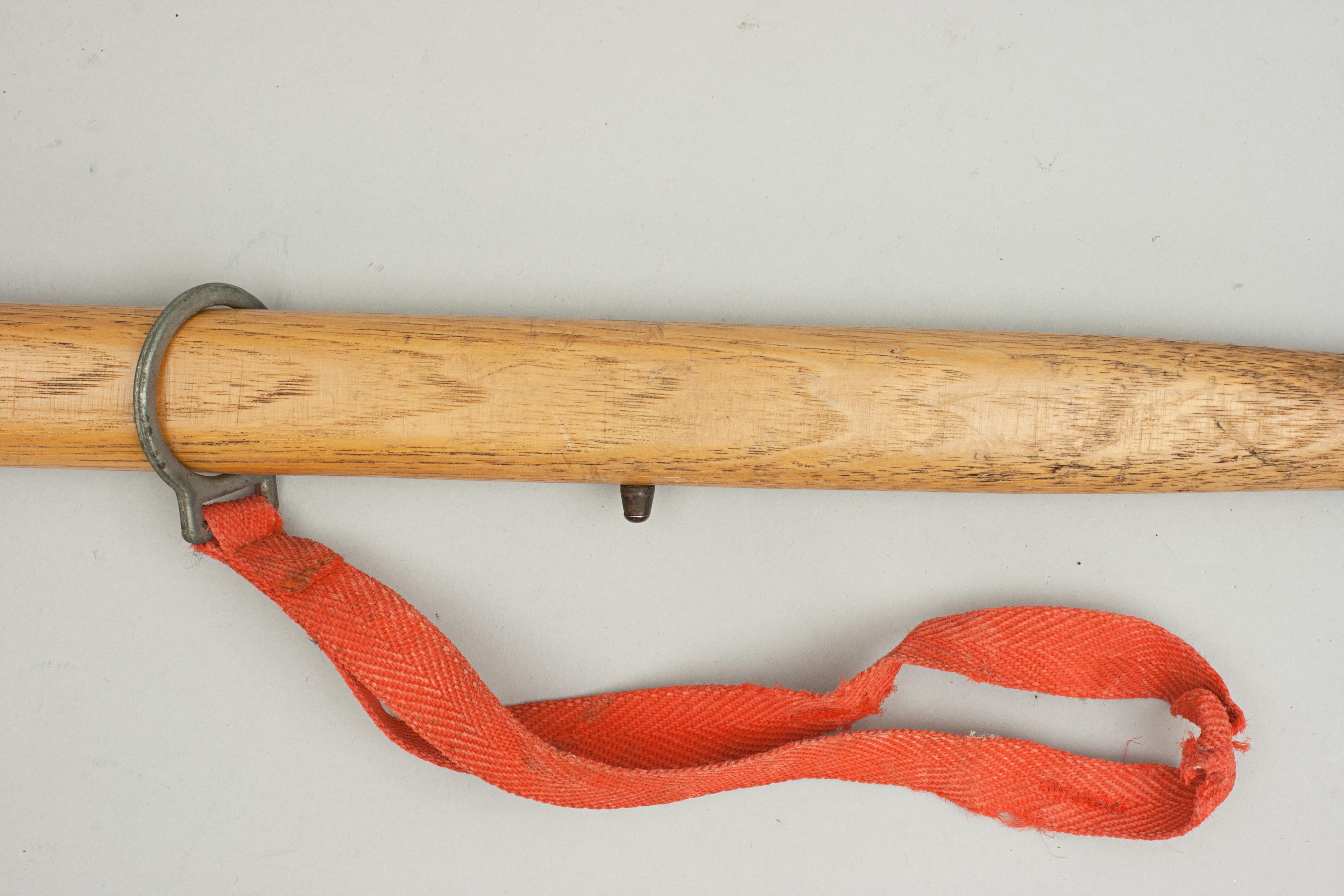 Antique Mountaineering Porters Wooden Tea Chest & Ice Axe, John Baird Tyson, OBE 13