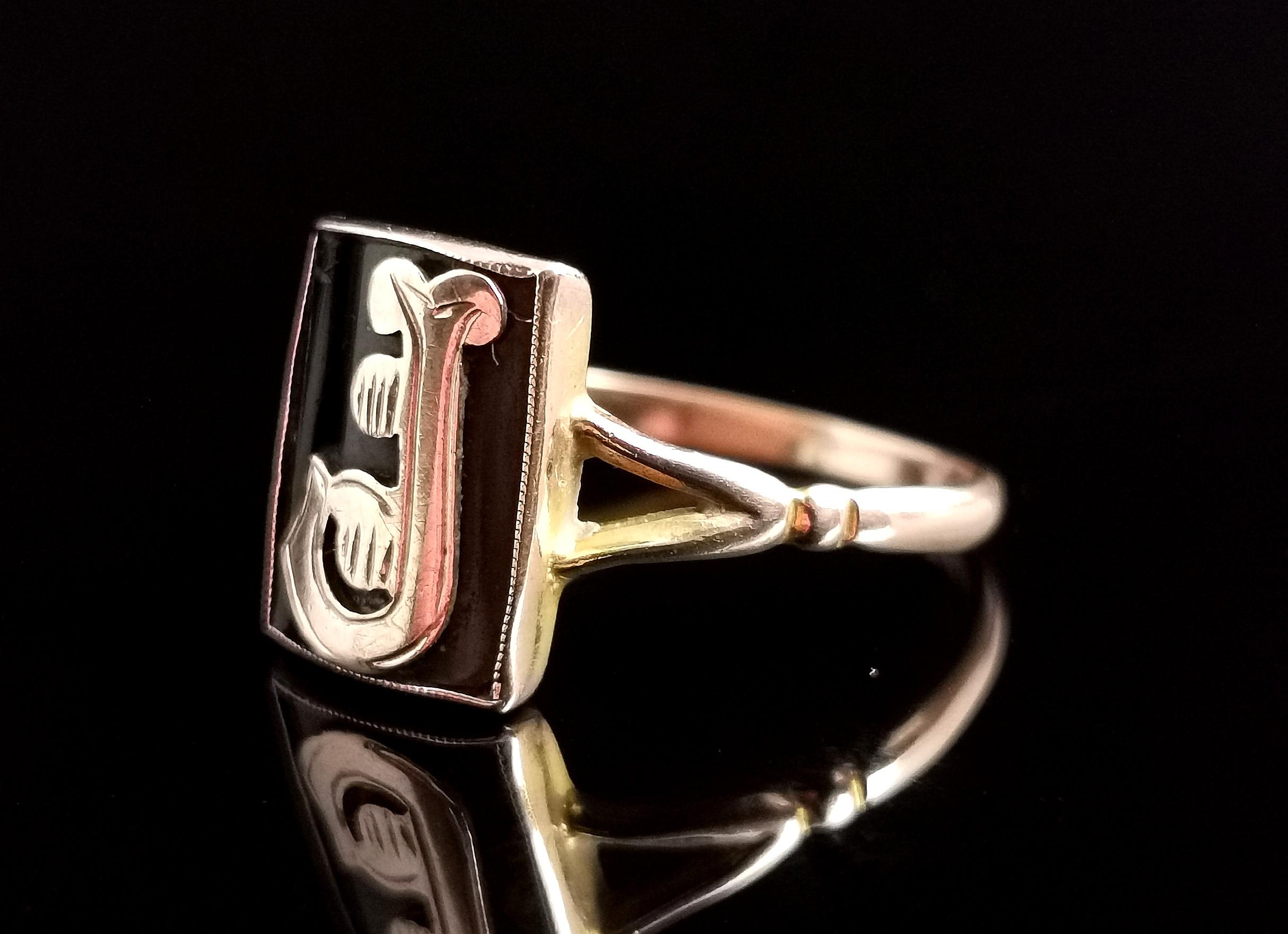 mourning ring onyx