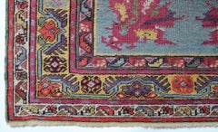 Antique Mucur Mujur Prayer Rug Mudjar Mighrab Turkish Central Anatolian Carpet