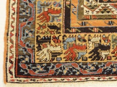 Antique Mudjur Meditation Prayer Rug