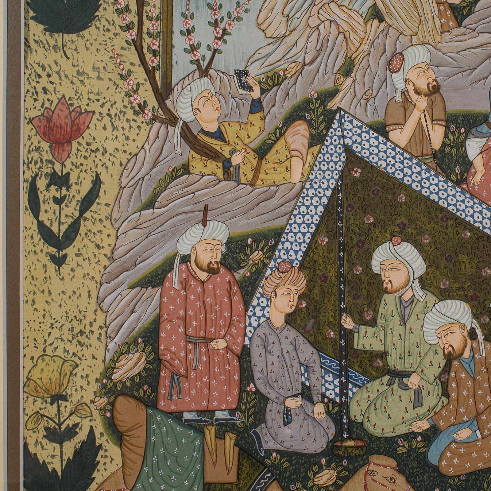 Antique Mughal School Painting, Indian, Art, After Seven Thrones, Late Victorian 5