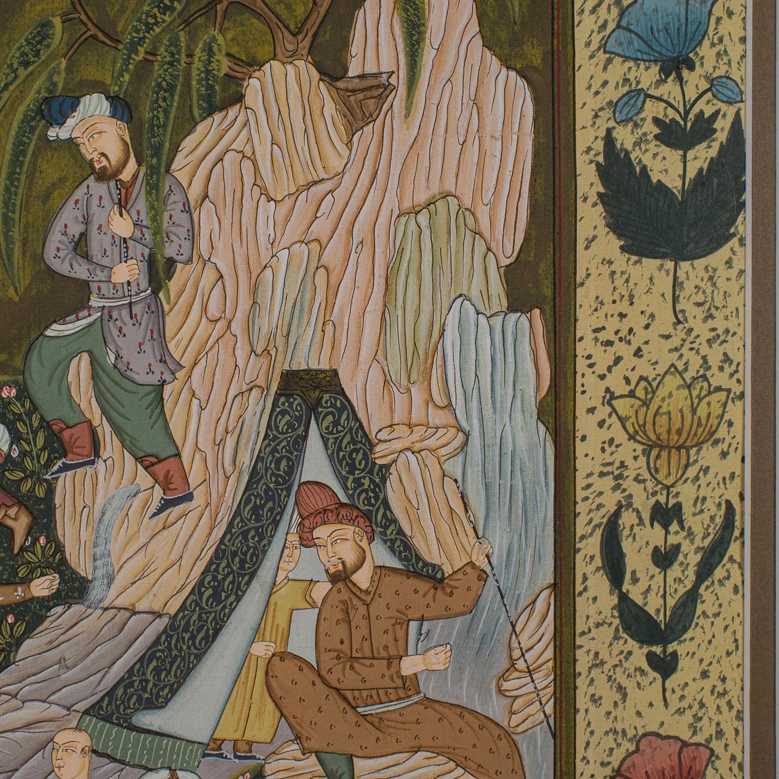 Antique Mughal School Painting, Indian, Art, After Seven Thrones, Late Victorian 3