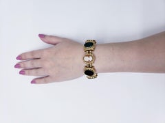 Multi Cameo Bracelet In 14 Karat Yellow Gold