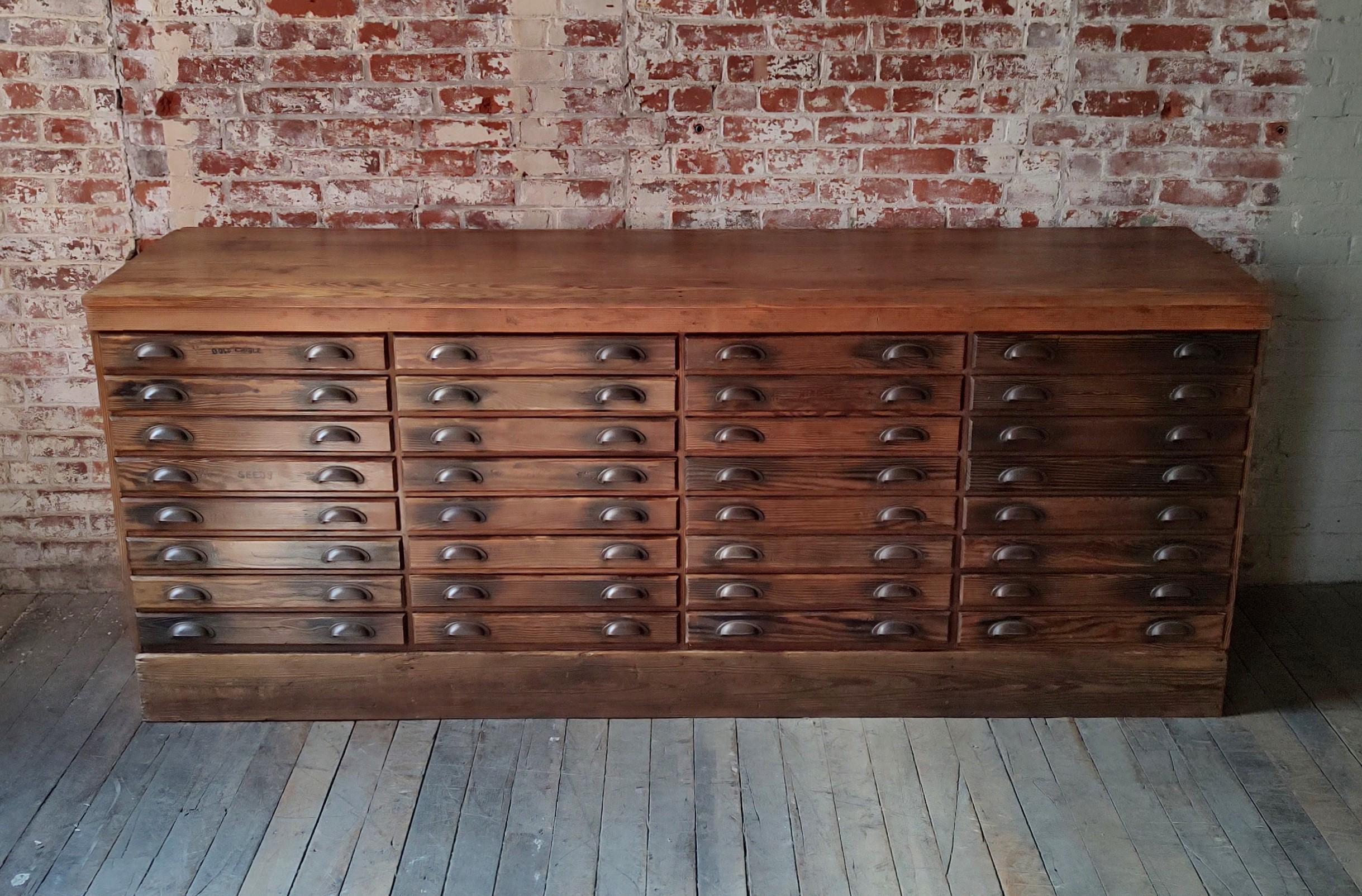 vintage multi drawer cabinet