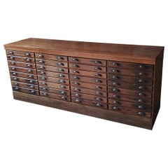 Antique Multi-Drawer Cabinet