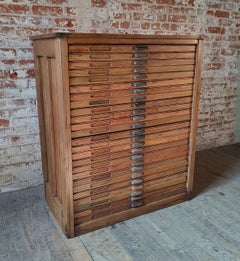 Antique Multi-Drawer Jewelry Storage Cabinet