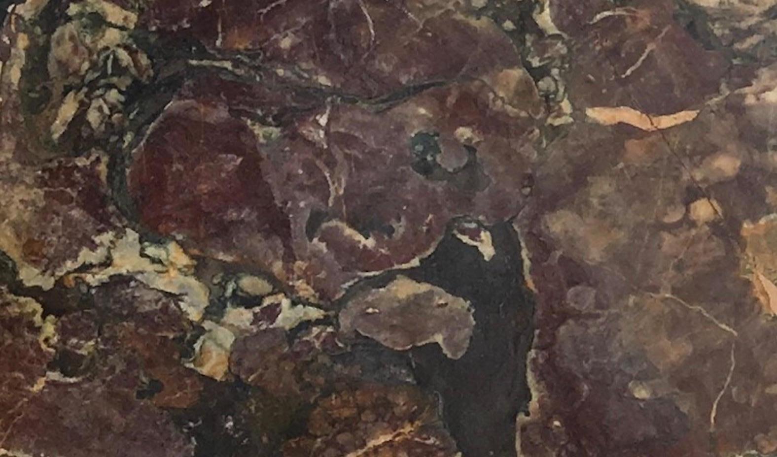 Antique Multicolored Marble Tabletop In Good Condition For Sale In LOS ANGELES, CA