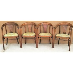 Antique Mundus J & J Kohn Bentwood Elbow Dining Chairs