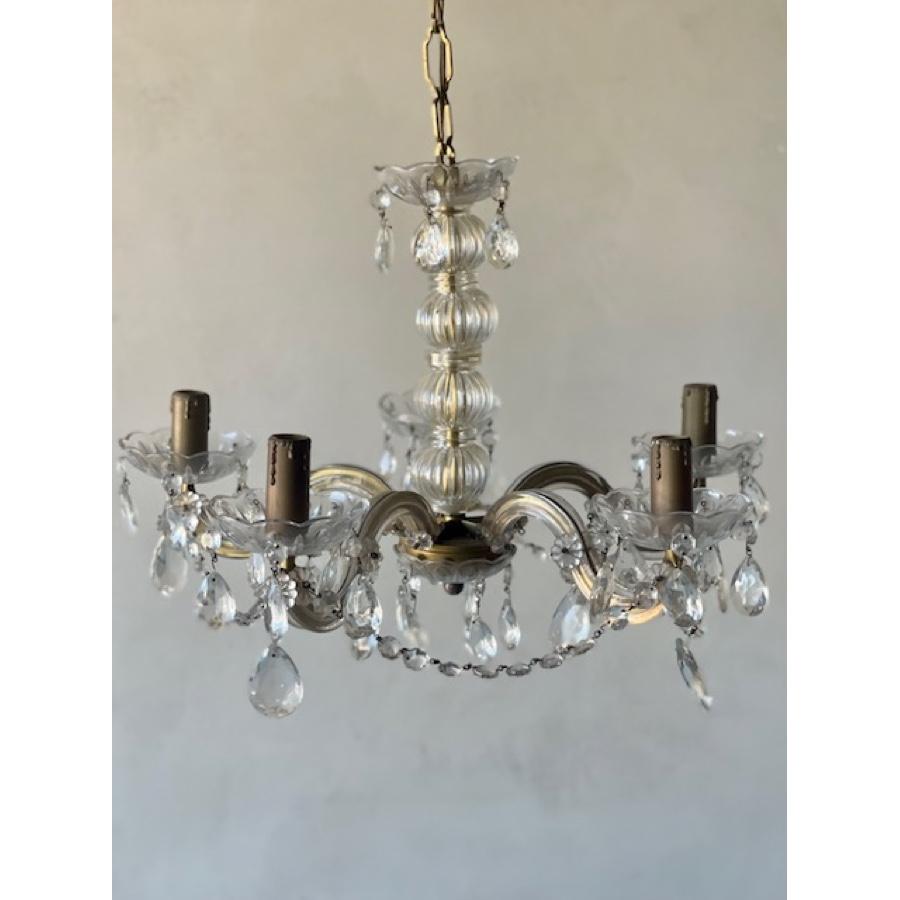 Antique Murano Art Glass Chandelier, Italy
Dimensions - 18