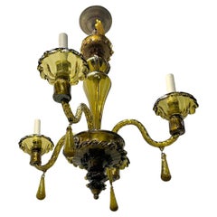 Antiker Murano-Glas-Kronleuchter