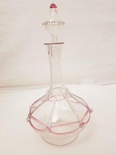 Antike Karaffen aus Muranoglas 'Salviati'