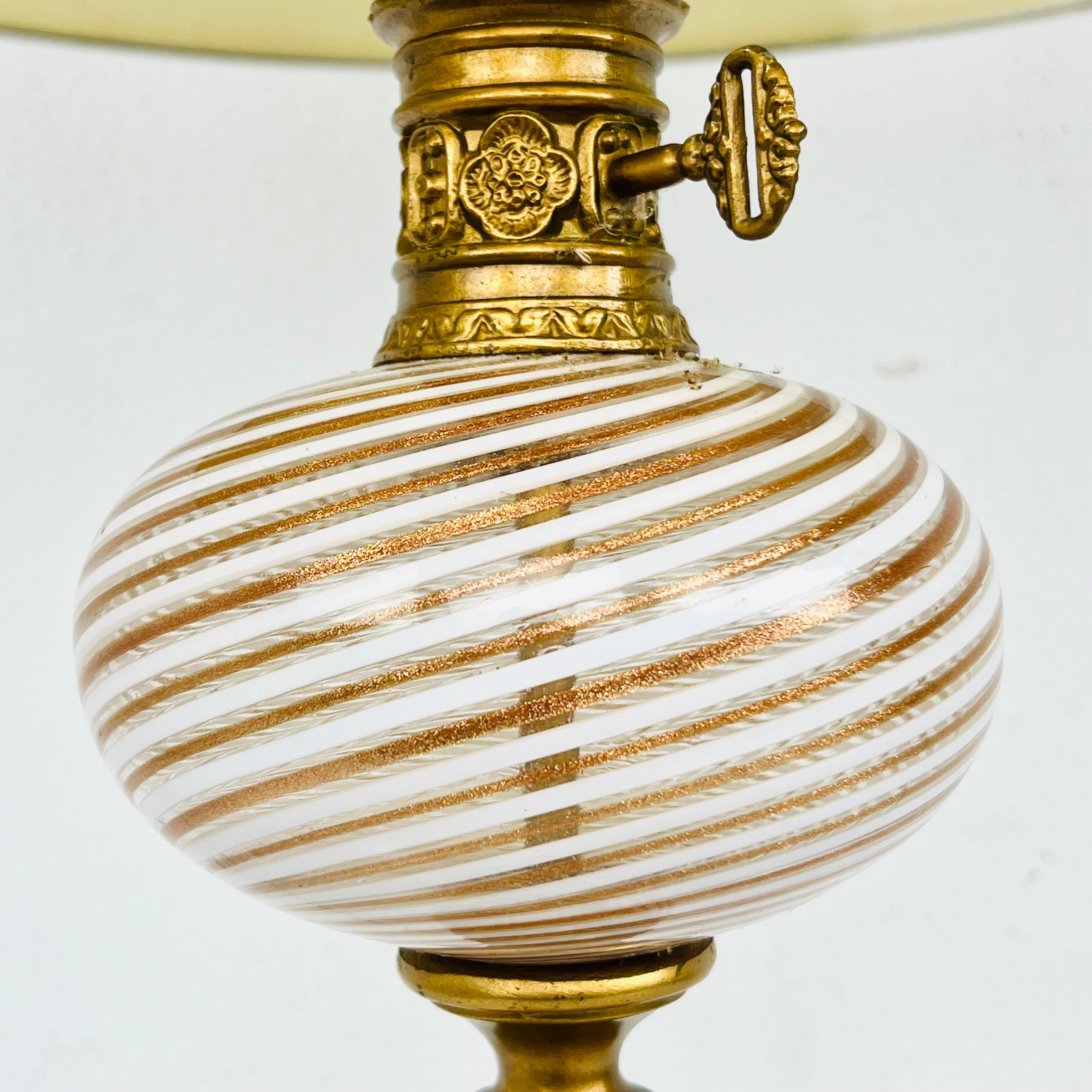 Lampe ancienne en verre de Murano par Dino Martens en vente 3